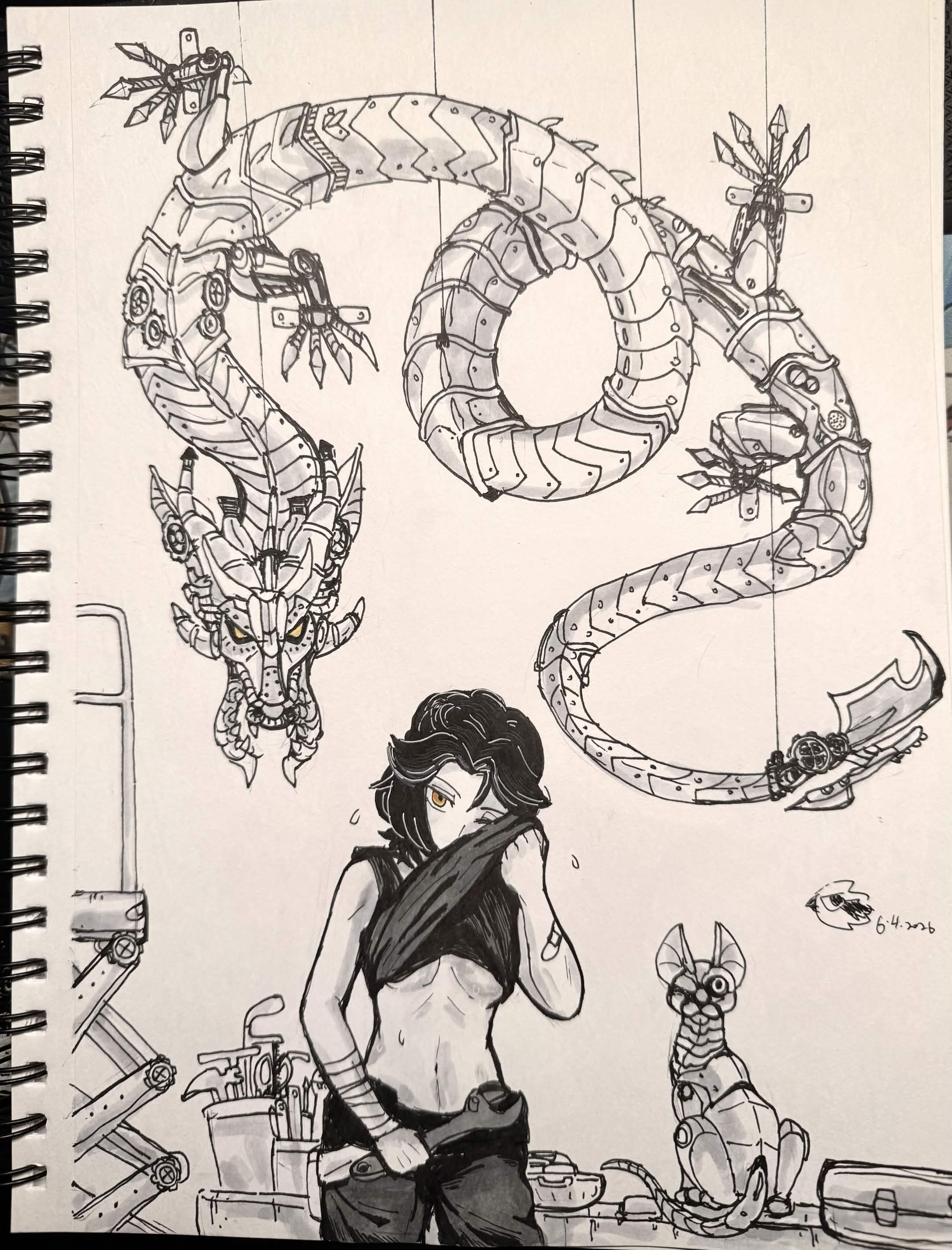 Xiya & the Iron Dragon
